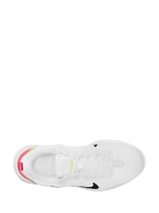 Nike White/Lime Flex Experience Run 12 Road Running Trainers - Image 3 of 4