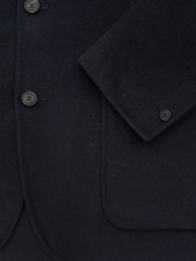 Chaqueta con cuello subido de mezcla de lana con costuras invisibles Becks de Reiss - Imagen 8 de 8