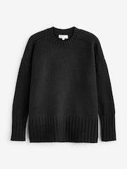 Truly Black Funnel Neck Jumper - Image 2 of 6