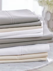 Bedeck Of Belfast Cream 1000 Thread Count Cotton Sateen Housewife Pillowcase - Image 2 of 3