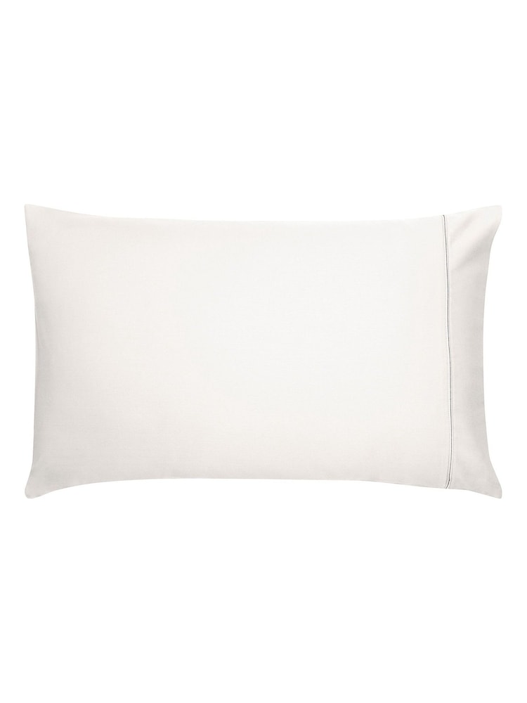 Bedeck Of Belfast Cream 1000 Thread Count Cotton Sateen Housewife Pillowcase - Image 3 of 3