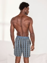 Chelsea Peers Cotton Star Stripe Print Pyjamas Shorts - Imagen 2 de 4