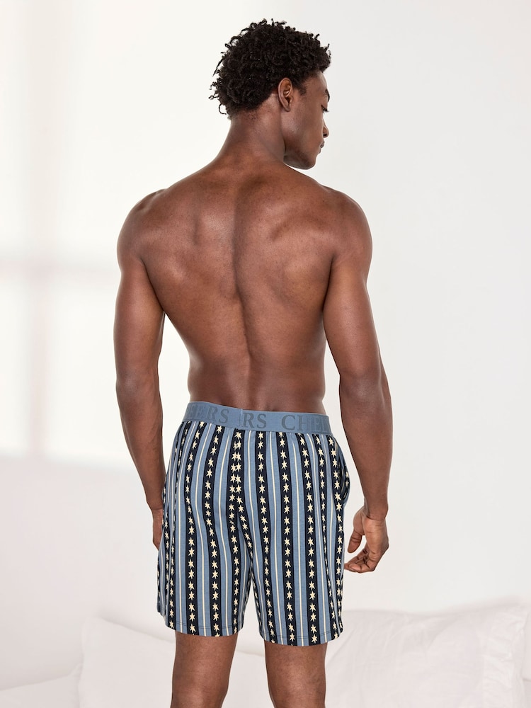 Chelsea Peers Cotton Star Stripe Print Pyjamas Shorts - Imagen 2 de 4 Chelsea Peers Cotton Star Stripe Print Pyjamas Shorts - Imagen 2 de 4