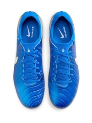 Парящий/белый - Футбольные бутсы Nike Adults Tiempo Legend 10 Club Indoor Court - Image 6 of 9