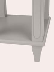Laura Ashley Pale French Grey Hanover Side Table - Image 5 of 5