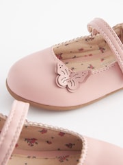 Pink - Mary-Jane-Schuhe mit Schmetterlingsdesign - Bild 5 von 6
