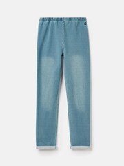 Joules Minnie Blue Denim Leggings - Image 1 of 5