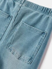 Joules Minnie Blue Denim Leggings - Image 5 of 5