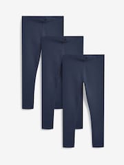 Marineblau/blau - Leggings im 3er-Pack (3–16 J.) - Bild 1 von 3