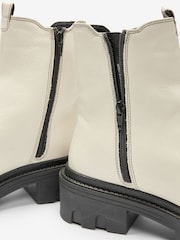 White Regular/Wide Fit Forever Comfort® Chunky Chelsea Boots - Image 7 of 8