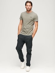 Superdry Dark Grey Vintage Logo Cap Sleeve T-Shirt - Image 2 of 6