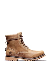 بوت من الجلد القوي ومقاوم للماء بطول 6 بوصة من Timberland - صورة 1 من 4