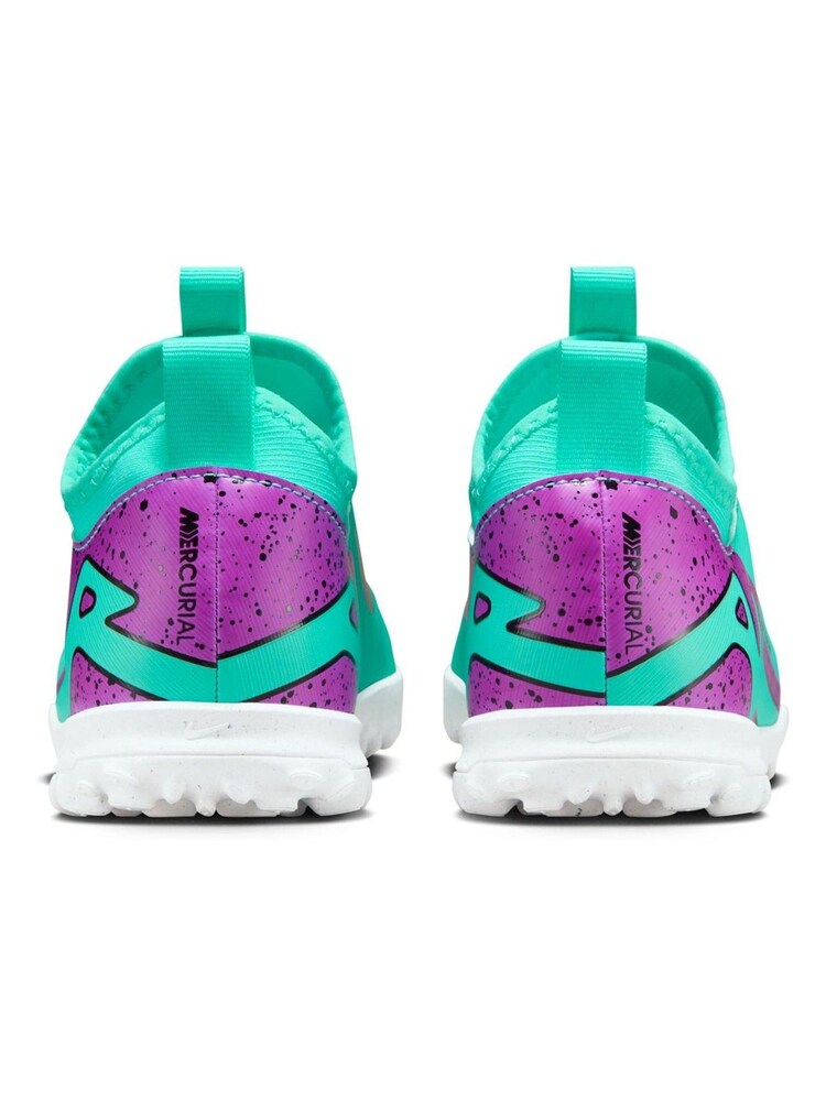 Buy Nike Green Kids Zoom Mercurial Vapor 15 Turf Football Boots