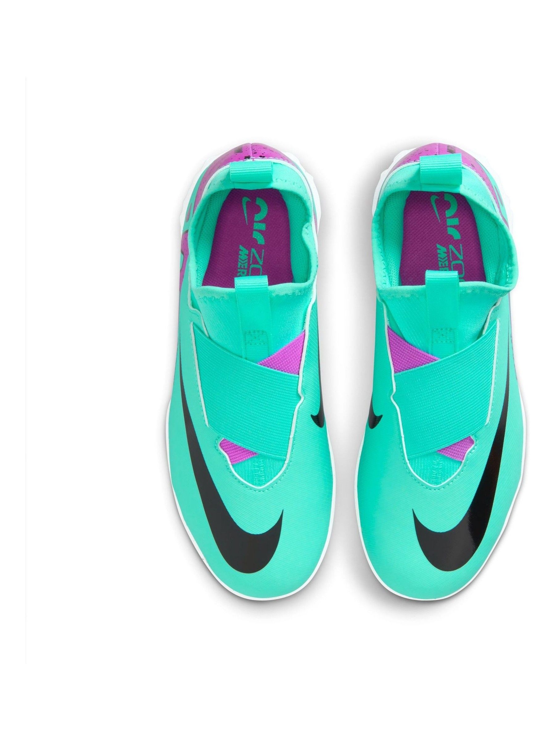 Buy Nike Green Kids Zoom Mercurial Vapor 15 Turf Football Boots from Next Luxembourg