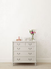 Laura Ashley Dove Grey Clifton Chest of 5 Drawer Drawers - Image 1 of 4