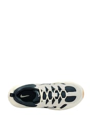 Nike Navy/Oatmeal Tech Hera Trainers - Image 3 of 4