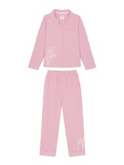 Chelsea Peers コットン刺繍入りサンバースト エレファントロングパジャマセット - 画像 8 / 8