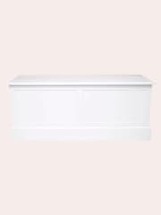 Laura Ashley Cotton White Ashwell Blanket Box - Image 2 of 4
