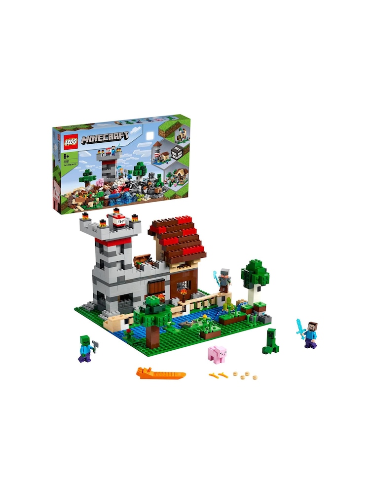 LEGO Minecraft The Crafting Box 3.0 Fortress Farm Set 21161 - Image 1 of 10