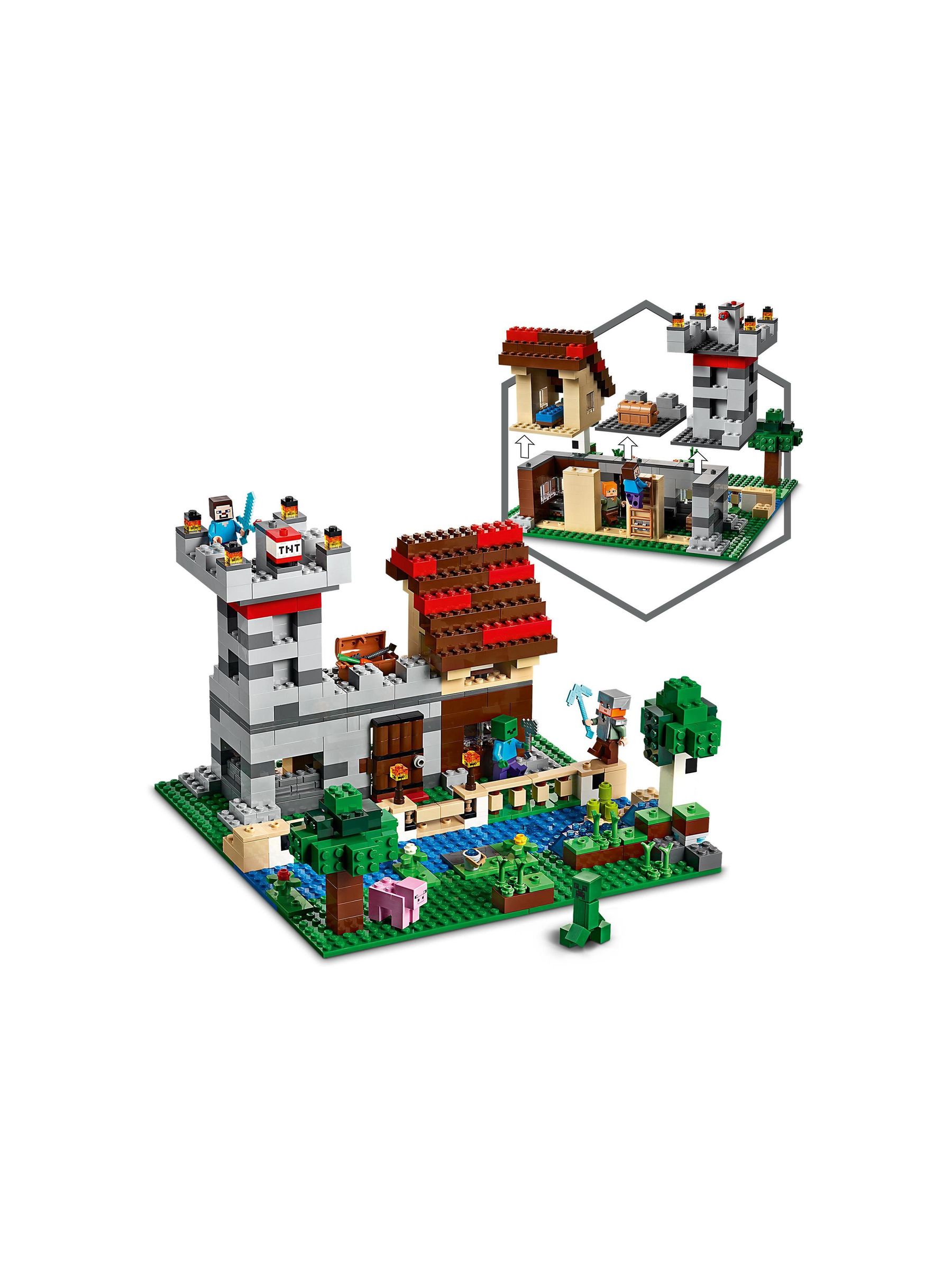 Buy LEGO Minecraft The Crafting Box 3.0 Fortress Farm Set 21161 from the Next UK online shop