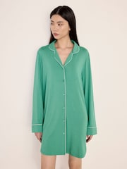 Жасыл - Chelsea Peers TENCEL™ модальды түнгі жейдесі - 5суретінің 1 суреті