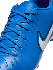 Nike Soar/White Adults Tiempo Legend 10 Club Multi Ground Football Boots - Image 3 of 12