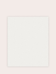 Laura Ashley White Blyth Paintable 10M Wallpaper - Image 2 of 3