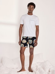 Chelsea Peers Safari Animal Plate Print Short Pyjama Set - Εικόνα 2 από 6