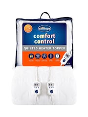 Silentnight White Multi-Zone Heated And Quilted Mattress Topper Electric Blanket - Image 2 of 11