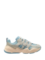 Nike Light Blue Tech Hera Trainers - Image 1 of 4