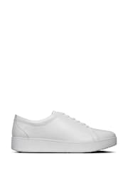 FitFlop Rally Leather Trainers - Image 2 of 4