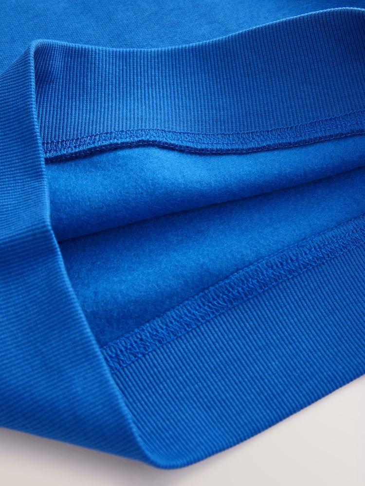 Blue Crew Neck School Sweater (3-16yrs) - Image 6 of 6