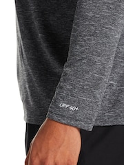 Nike Grey Nike Long Sleeve Hydroguard Rash Vest - Image 3 of 5