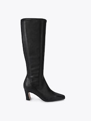 Steve Madden Black Write-Up Knee Boots - Image 1 of 4