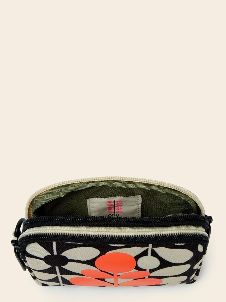 Orla Kiely Iota Black Wallet - Image 4 of 4