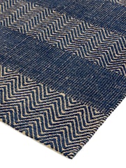 Asiatic Rugs Navy Ives Jute And Chenille Rug - Image 3 of 5