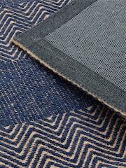 Asiatic Rugs Navy Ives Jute And Chenille Rug - Image 4 of 5