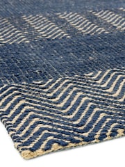 Asiatic Rugs Navy Ives Jute And Chenille Rug - Image 5 of 5