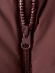 Mango Red Hooded Puffer Coat - Image 3 of 3