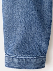 Mango Blue Denim Dress - Image 6 of 7