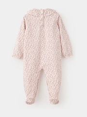 Mango Pink Floral Collar Detail Rompersuit - Image 2 of 4