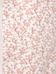 Mango Pink Floral Collar Detail Rompersuit - Image 4 of 4