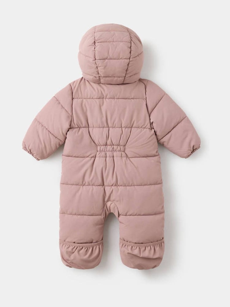 Mango Pink Padded Lined Pramsuit - Image 2 of 4