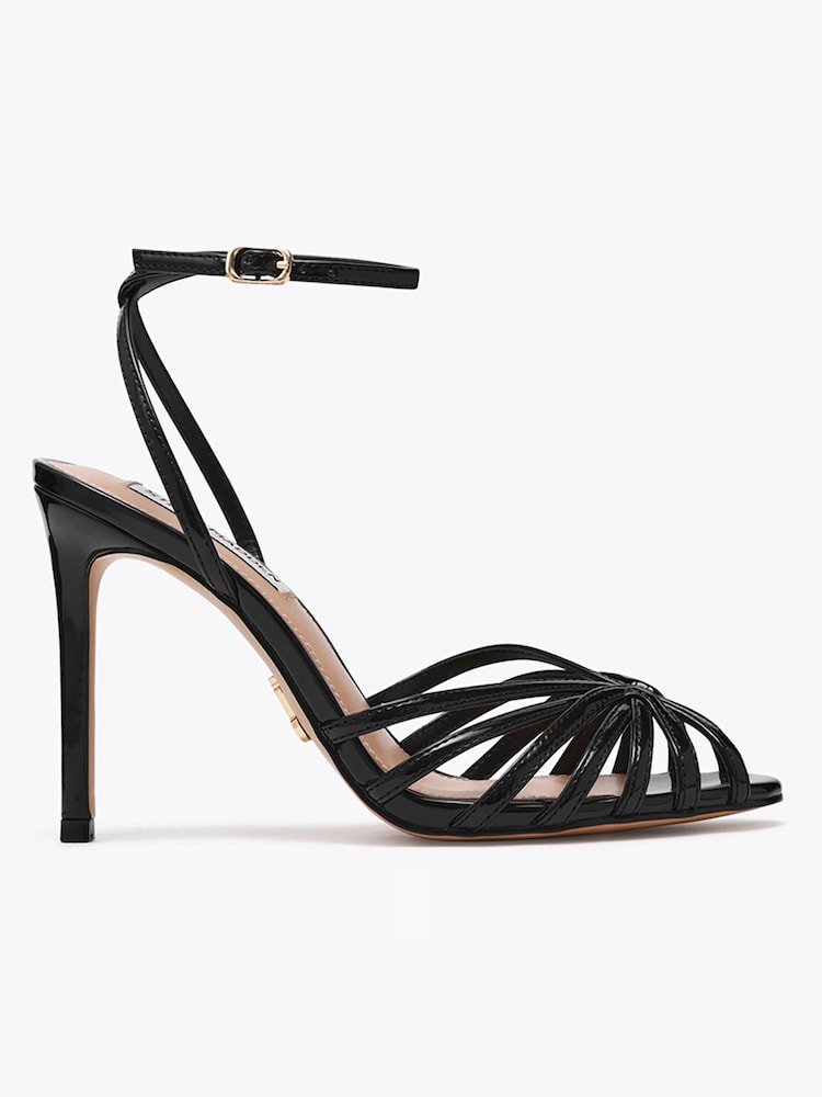 Steve Madden Black Mizuna Heeled Sandals - Image 1 of 4 Steve Madden Black Mizuna Heeled Sandals - Image 1 of 4