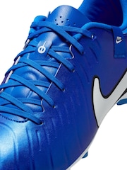 Nike Soar/White Adults Tiempo Legend 10 Academy Multi Ground Football Boots - Image 3 of 10