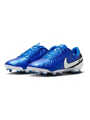 Nike Soar/White Adults Tiempo Legend 10 Academy Multi Ground Football Boots - Image 4 of 10
