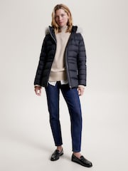 Tommy Hilfiger Tyra Down Black Jacket - Image 3 of 9