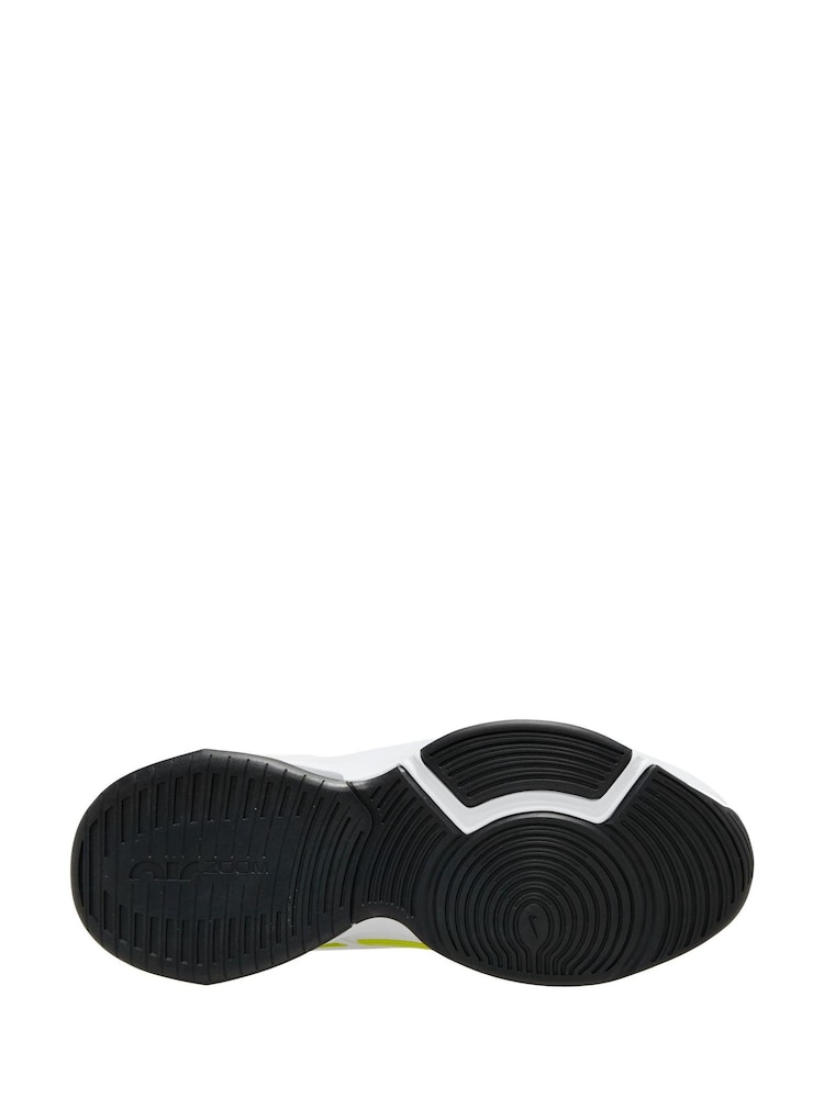 Nike White/Lime Zoom Bella 6 Gym Trainers - Image 4 of 4
