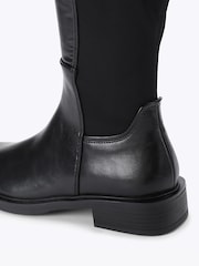 Steve Madden Black Resonate Knee Boots - Image 4 of 4