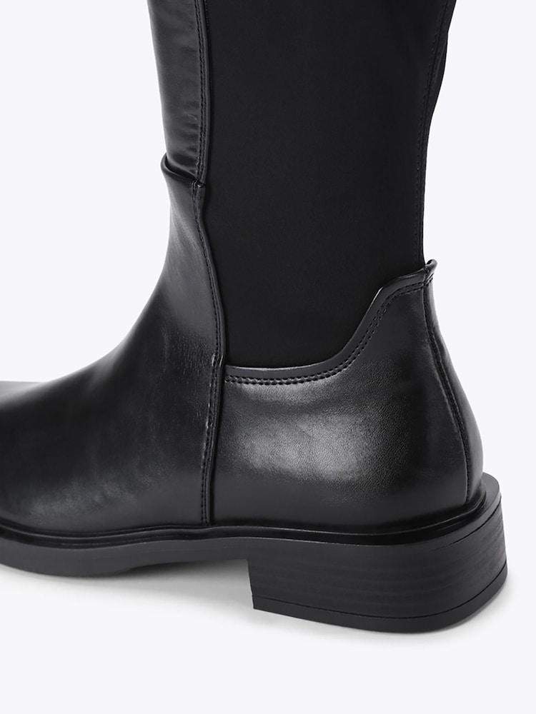 Steve Madden Black Resonate Knee Boots - Image 4 of 4 Steve Madden Black Resonate Knee Boots - Image 4 of 4